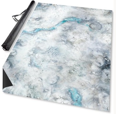 MGEMGTC243 Mantic Entertainment TerrainCrate: 6'x4' Snowfield Battle Mat