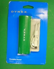 NEW Dynex 1A 2000mAh Micro-USB Portable Power Bank Green DX-2604