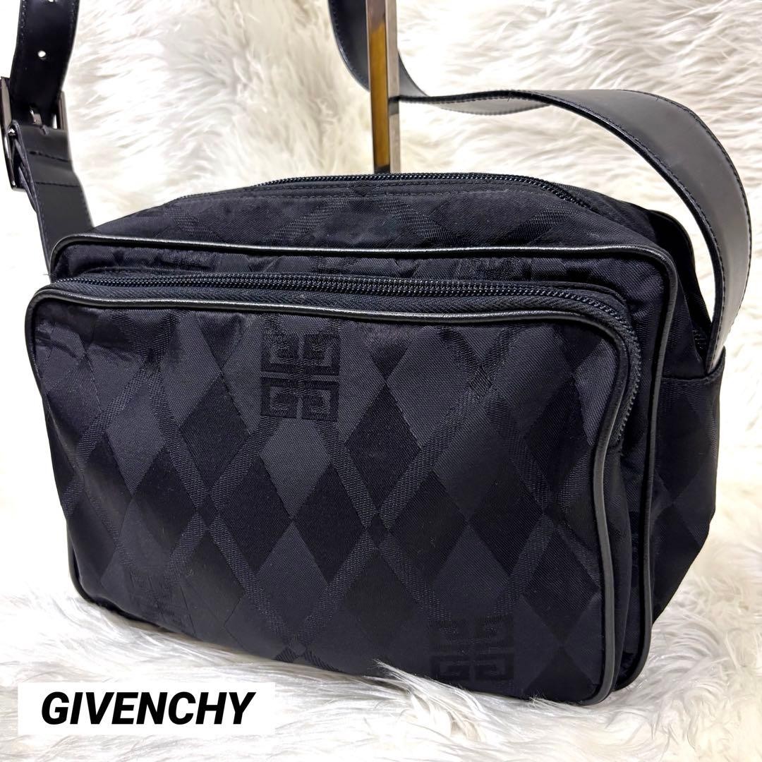 Givenchy Shoulder Bag Nylon Black Authentic F0210405 thumbnail 19