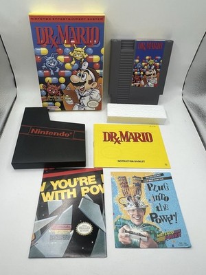 Dr. MARIO NINTENDO NES GAME ~ BOX MANUAL GAME ~