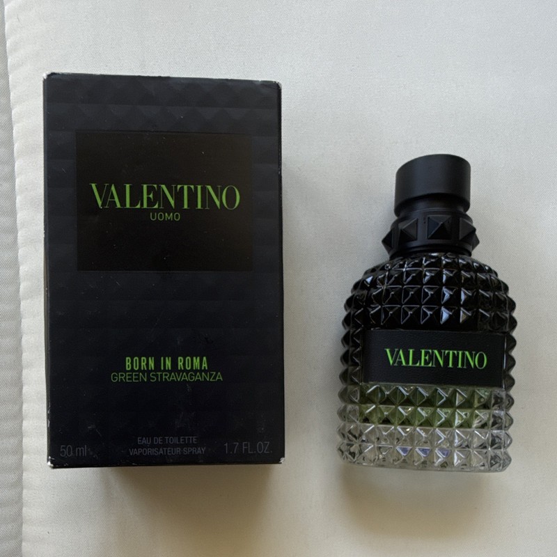 Valentino Uomo Born In Roma Green Stravaganza EDT Spray 1.7 fl oz