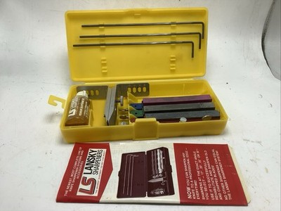 Vintage LS Lansky Knife Sharpening Kit In Original Case & Instructions USA