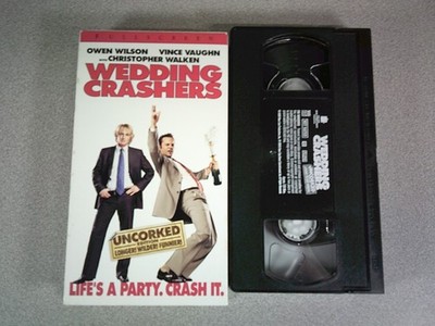 Wedding Crashers: Uncorked Edition VHS Comedy Movie (New Line)
