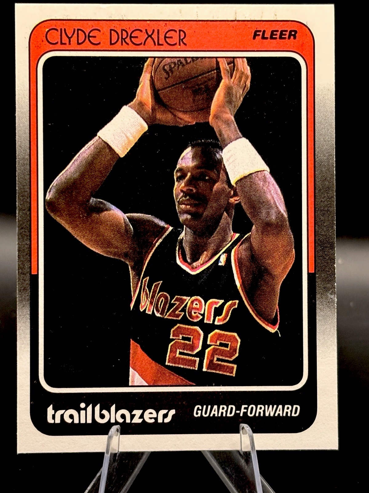 1988-89 Fleer - #92 Clyde Drexler
