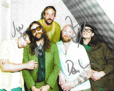 * IDLES * signed 8x10 photo * JOE TALBOT, MARK, LEE, JON & ADAM * COA *