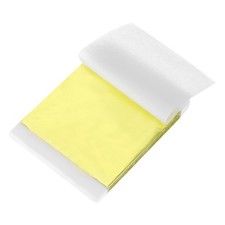 200 Pcs Gold Leaf Sheets 3.5" x 3.5" Foil Sheets for Crafts,Yellow