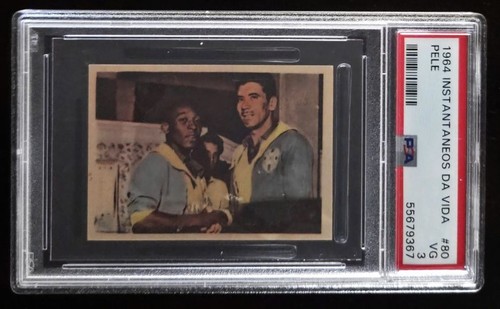 1964 Instantaneos Da Vida Do Rei Pele #80 PSA 3