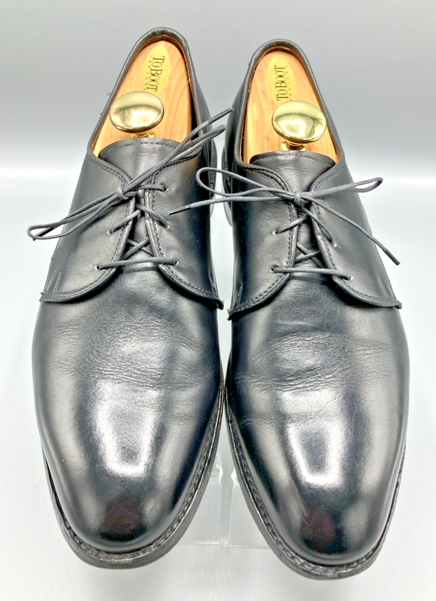Allen Edmonds Kenilworth Black Leather Plain Toe Derby Men display picture 3