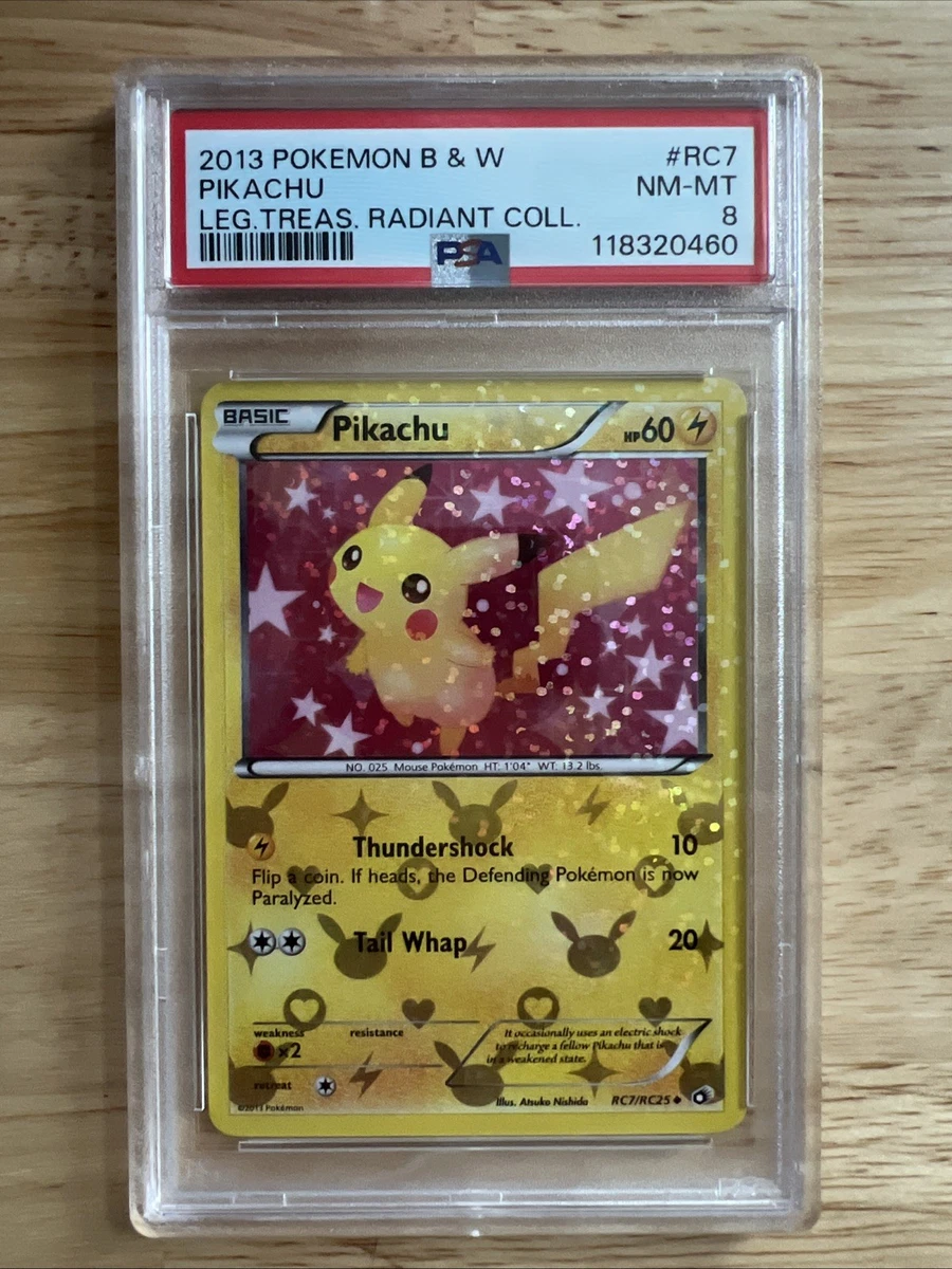 貴重⭐︎ポケキュン ピカチュウ 英語版 PSA8 Pokémon TCG Grade 8 Pikachu Individual Collectible Card Game Cards
