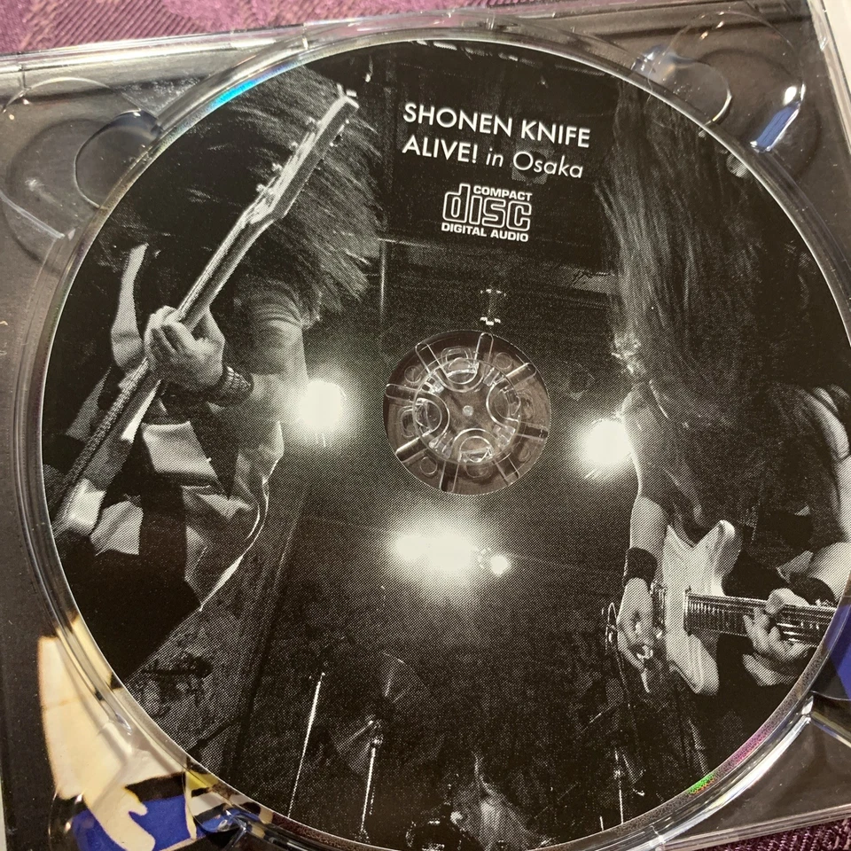 Shonen Knife - Alive! In Osaka Dvd+Cd Set, (UK IMPORT). Free S/H - Image 3 of 4