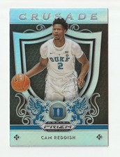 2019-20 Panini Prizm Draft Picks #43 Cam Reddish Crusade Silver Prizm (RC)