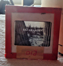 John Wayne 2 different slides similar to the magic lantern glass slides