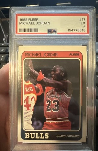 1988-89 Fleer - Michael Jordan #17