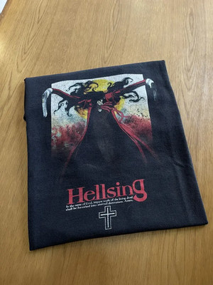 Vintage Japan Anime Hellsing Alucard T shirt