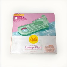 Sun Squad Lounge Float Inflatable Pool Water Outdoor Relaxation Swimming Raft