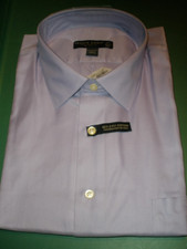 NEW Men's Dress Shirt Button Up Pronto Uomo Purple 18 1/2 36/37 Tall 79.99 H6