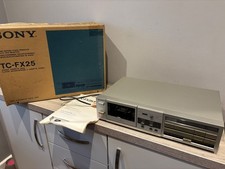 Sony TC-FX25 Stereo Cassette Deck Full Logic Feather Touch Mechanism Boxed & Ins