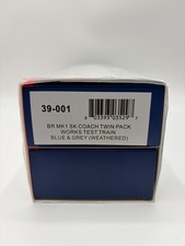 39-001 - Bachmann BR Works Test Train Mk1 Test Train Coaches Factory Weathered