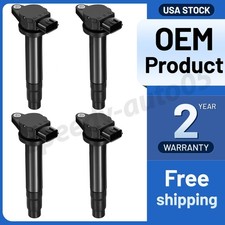 Set of 4 Ignition Coils For 2000-01 Nissan Se...