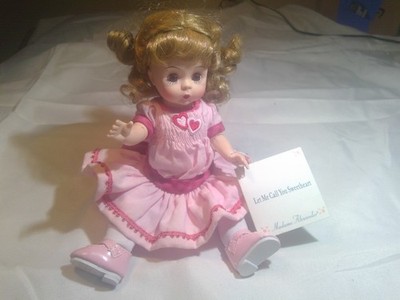 Madame Alexander Doll  Let Me Call You Sweetheart 