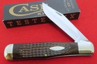 Case XX Big Coke Bottle Knife 6 Dot 1974 SINGLE BLADE Carbon GREAT SNAP NICE! NR