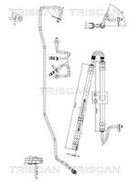 Hydraulikschlauch Lenkung Triscan 8516 16048 FüR Ford MAX WA6 Mondeo 4 BA7 2