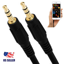 Audio 3.5mm Cable Male to Male Stereo Speaker iPad Car iphone AUX HeadPhone LOT