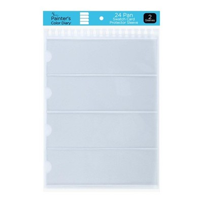 HG Art Concepts Painters Color Diary Swatch Card Protector Sleeves - Pack of ...