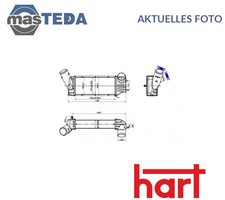 612 525 LADELUFTKÜHLER KÜHLER LADELUFT HART FÜR CITROËN XSARA 66KW,81KW,80KW