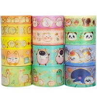 Washi Tape Set 13 Rollen Bunt Dekorativ Masking Tape FüR Scrapbooking Handwerk