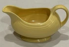 Vintage Homer Laughlin Fiesta Vintage Fiesta Sauce Boat in Light Yellow Retired