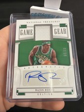 2022-23 Panini National Treasures Game Gear 94/99 Rajon Rondo #GGA-RJR Auto 0c3