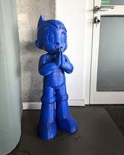Astro Boy (Tetsuwan Atom) gro&szlig;e blaue Statue / Aufstellfigur