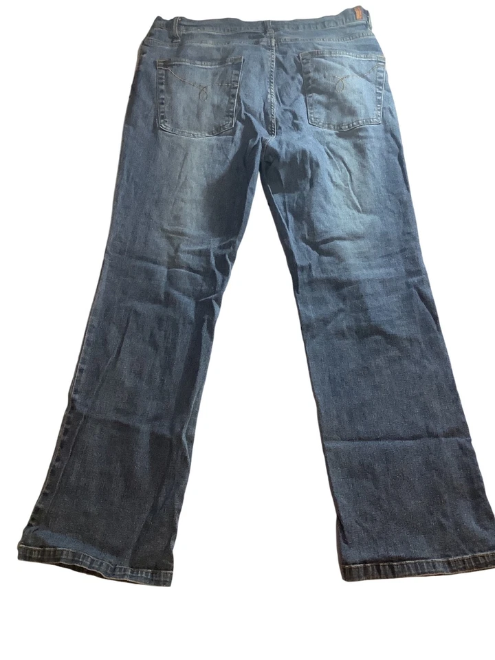 Steve & Barry’s Womens Denim Jeans Boot Leg Normal Rise Blue Size 16S - Image 2 of 4