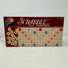 Vintage 1982 SCRABBLE Word Tile Game Selchow & Righter Co COMPLETE