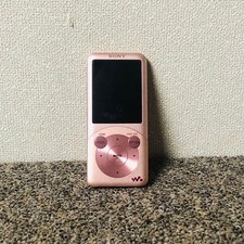 SONY Walkman Portable Audio Player Pink Used Japan Genuine