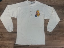 VINTAGE The Disney Store Small Thermal long sleeve Winnie the Pooh shirt