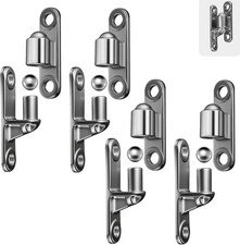 Heavy Duty 304 Stainless Steel Gate Hinges - 600LB Capacity, 4 Pack