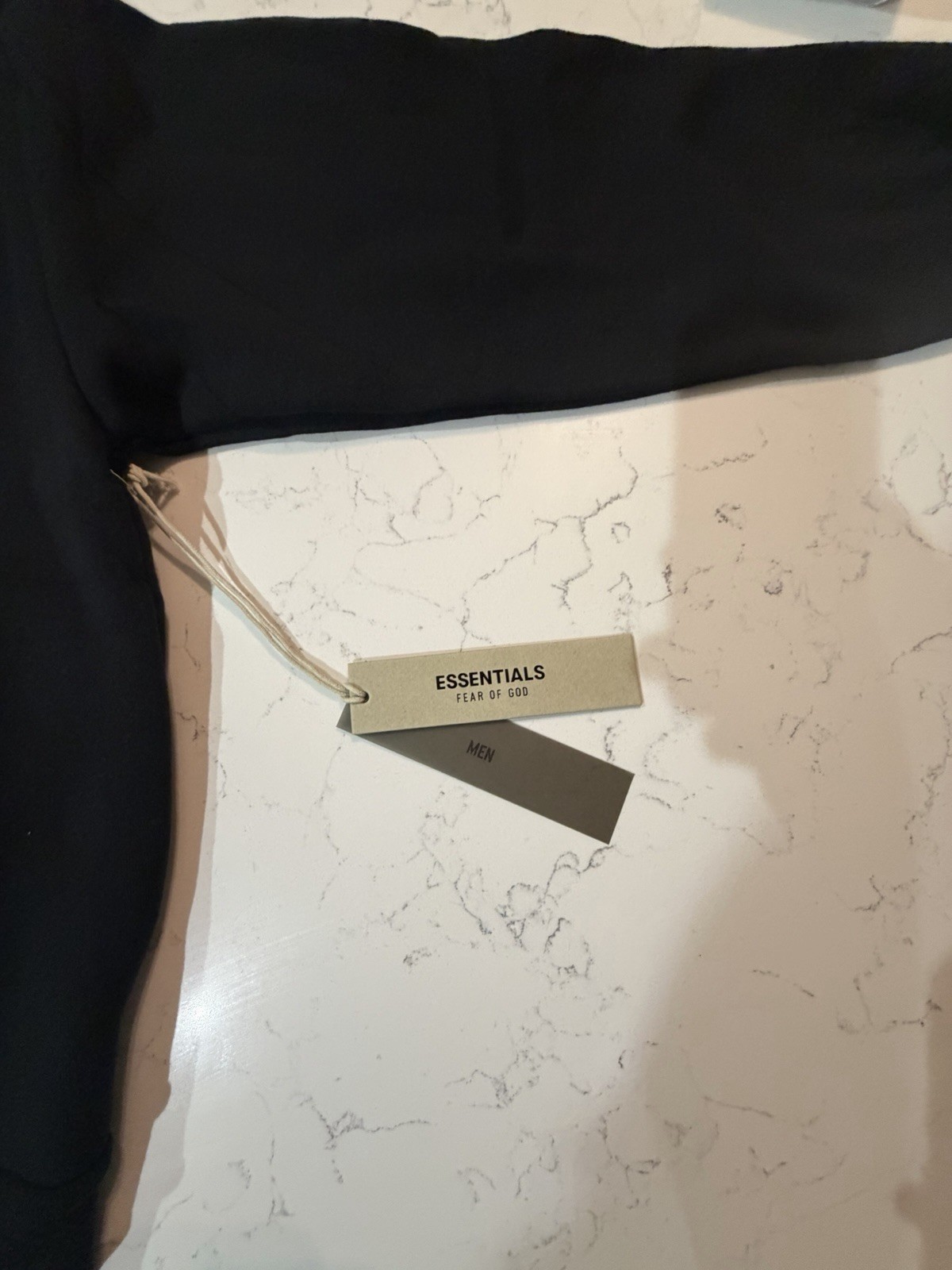 essentials hoodie small black - image 2