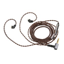 Earphone Upgrade Cable 2 Pin 0.78mm 3.5mm Right Angle Plug Replacement Earbu SET
