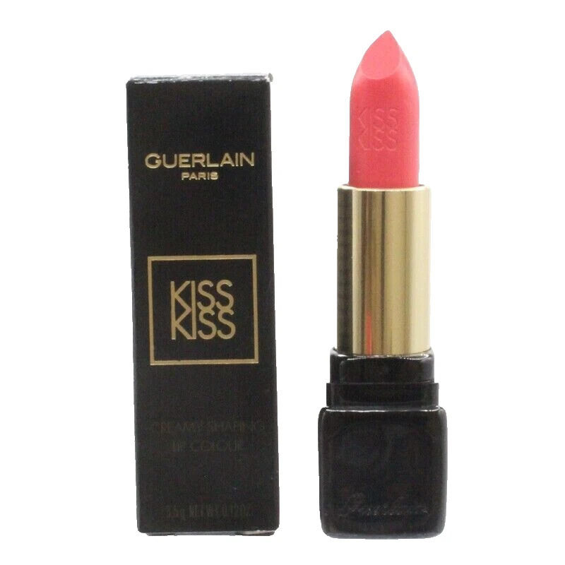 GUERLAIN KISS KISS CREAMY SHAPING LIP COLOUR 3.5 G/0.12 OZ. #343-SUGAR KISS PINK - Image 3 of 4