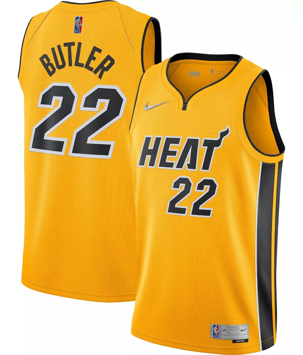 Men's Miami Heat Jimmy Butler Nike Black 2021/22 Swingman Jersey - City  Edition