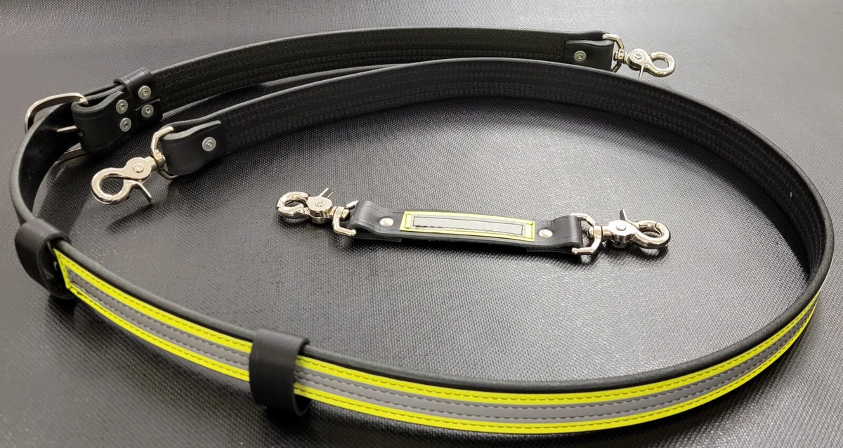 Firefighter leather hotsell radio strap