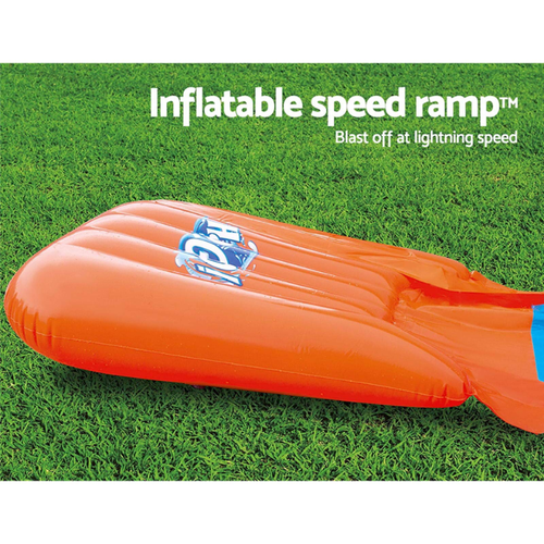 Water Slide H2O Go Bestway Speed Ramp Drench Pool Sprinkler Slip Single Long 18' - Picture 5 of 11