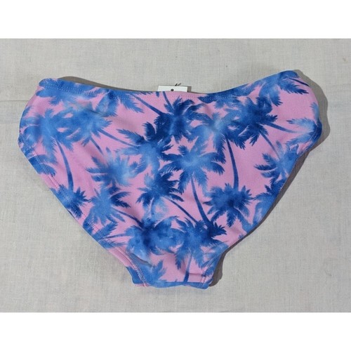 Art Class Girls Medium Pink & Blue Tropical Bikini Bottoms SIZE M (8) - Picture 4 of 6
