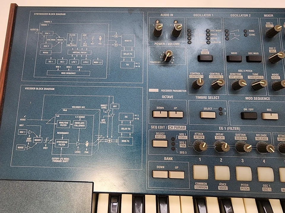 KORG MS2000 Virtual Analog Modeling Synthesizer keyboard - Image 3 of 4