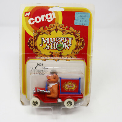 VINTAGE 1979 70s CORGI 2031 MUPPET SHOW FOZZIE BEAR CAR VEHICLE