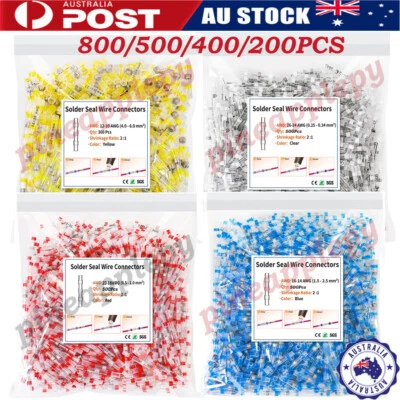 1000X Solder Seal Wire Connector Kit Waterproof Insulated Electrical Wire Splice - image 1 of 4