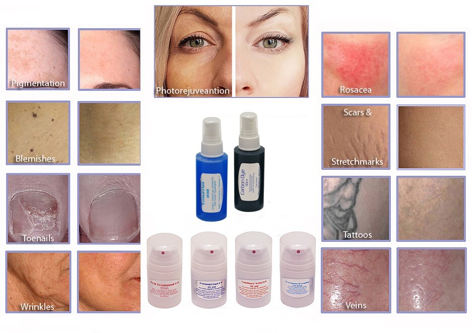 Treatment Topical 2 Pack for Skin Removal Laser Clinic Machine.