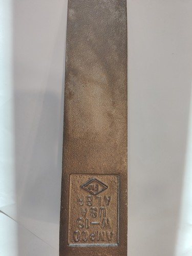 Ampco W-13 8 In L 2 In Max Height Aluminum Bronze Non-Sparking Flange Wedge - Picture 3 of 20